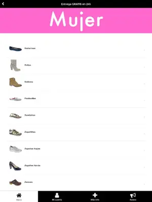 Shopiteca, zapatos online 24h android App screenshot 0